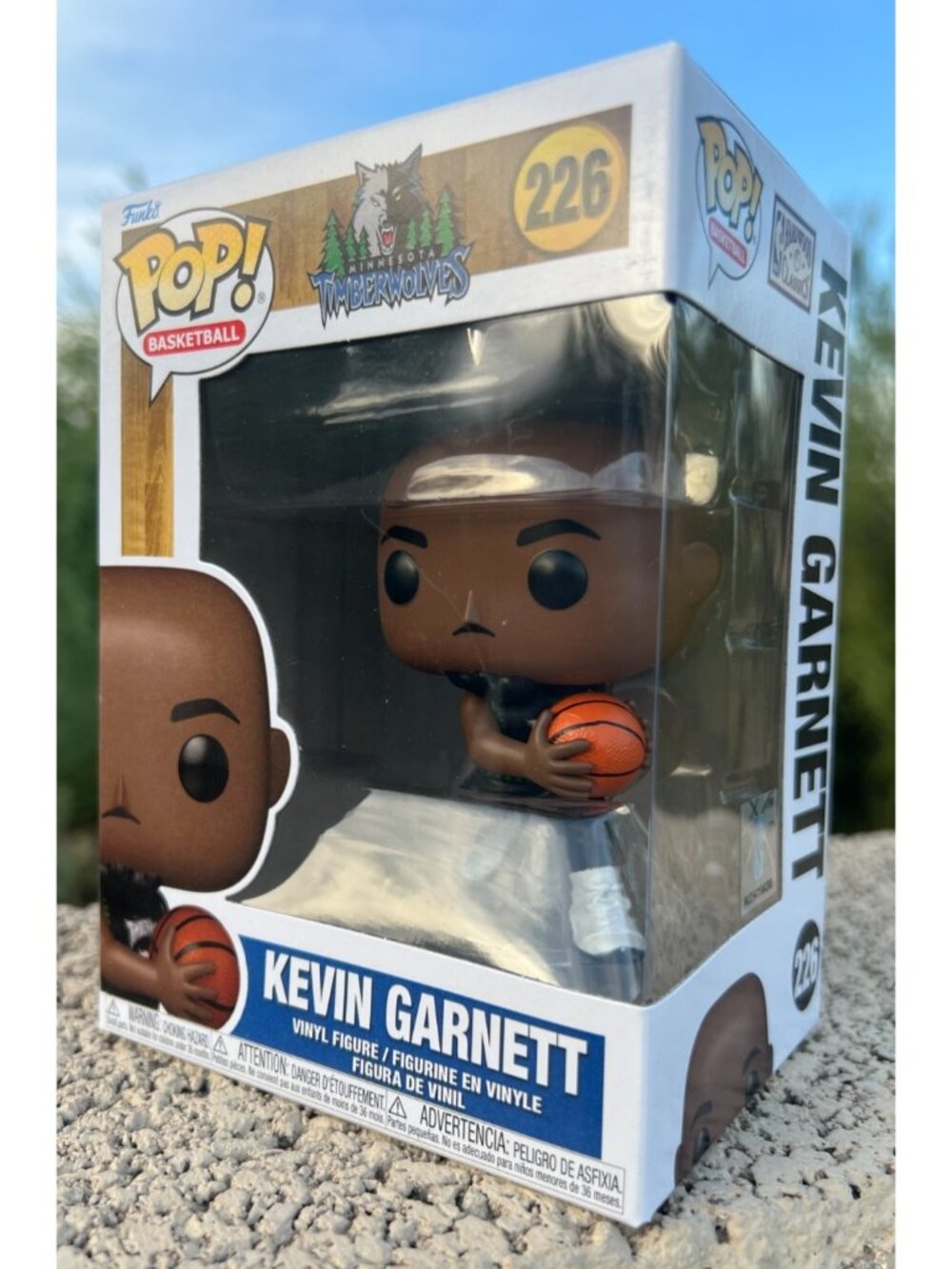 Funko Pop Basketball - Minnesota Timberwolves - Kevin Garnet (#226, NEW)